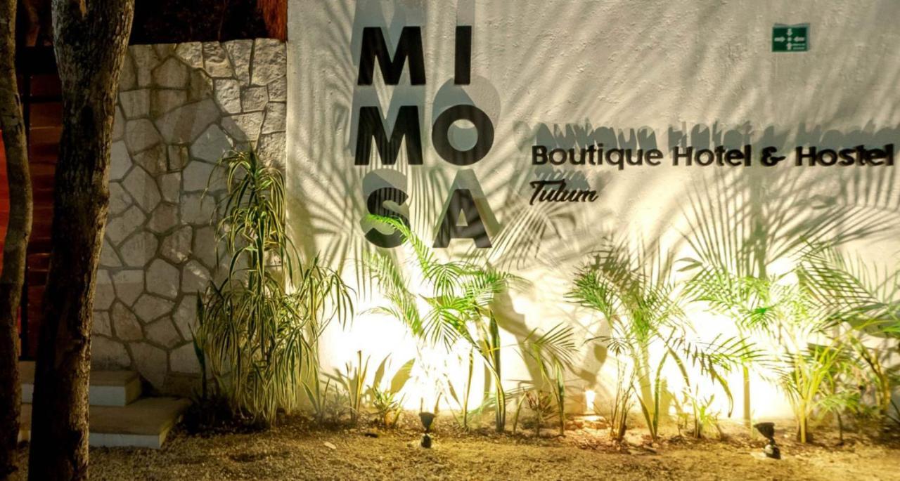 Mimosa Tulum 호스텔 외부 사진